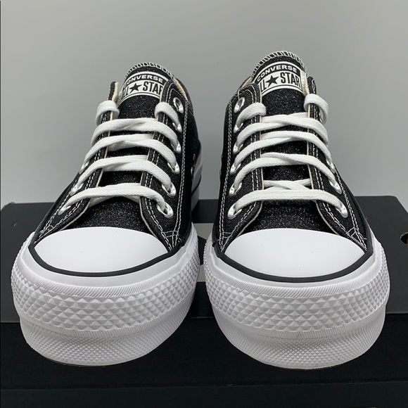 CONVERSE CTAS LIFT OX PLATFORM black/white/black - Picture 9 of 16